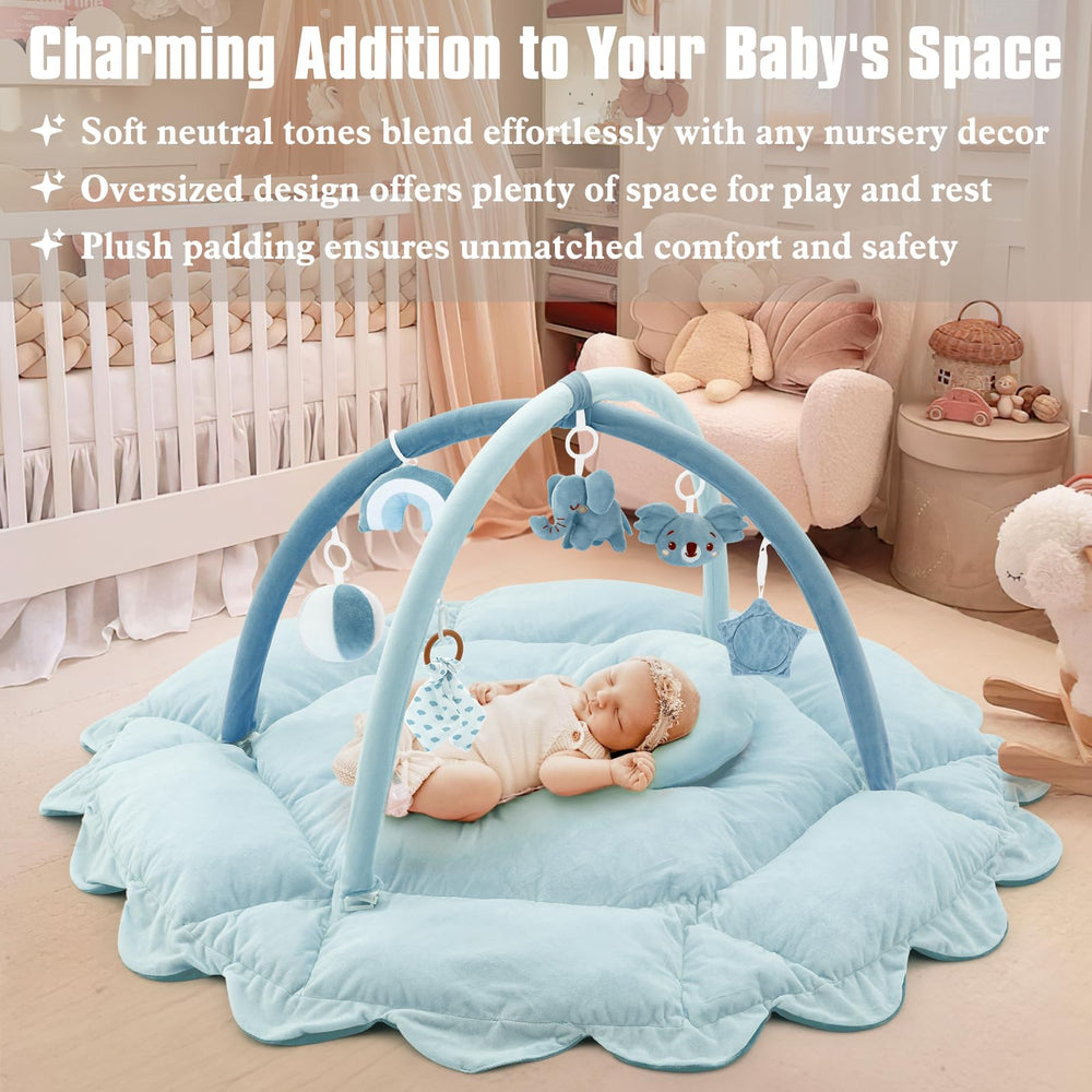 Foryoomi dual-side mat design hides marks on one side and stays fresh on the other.