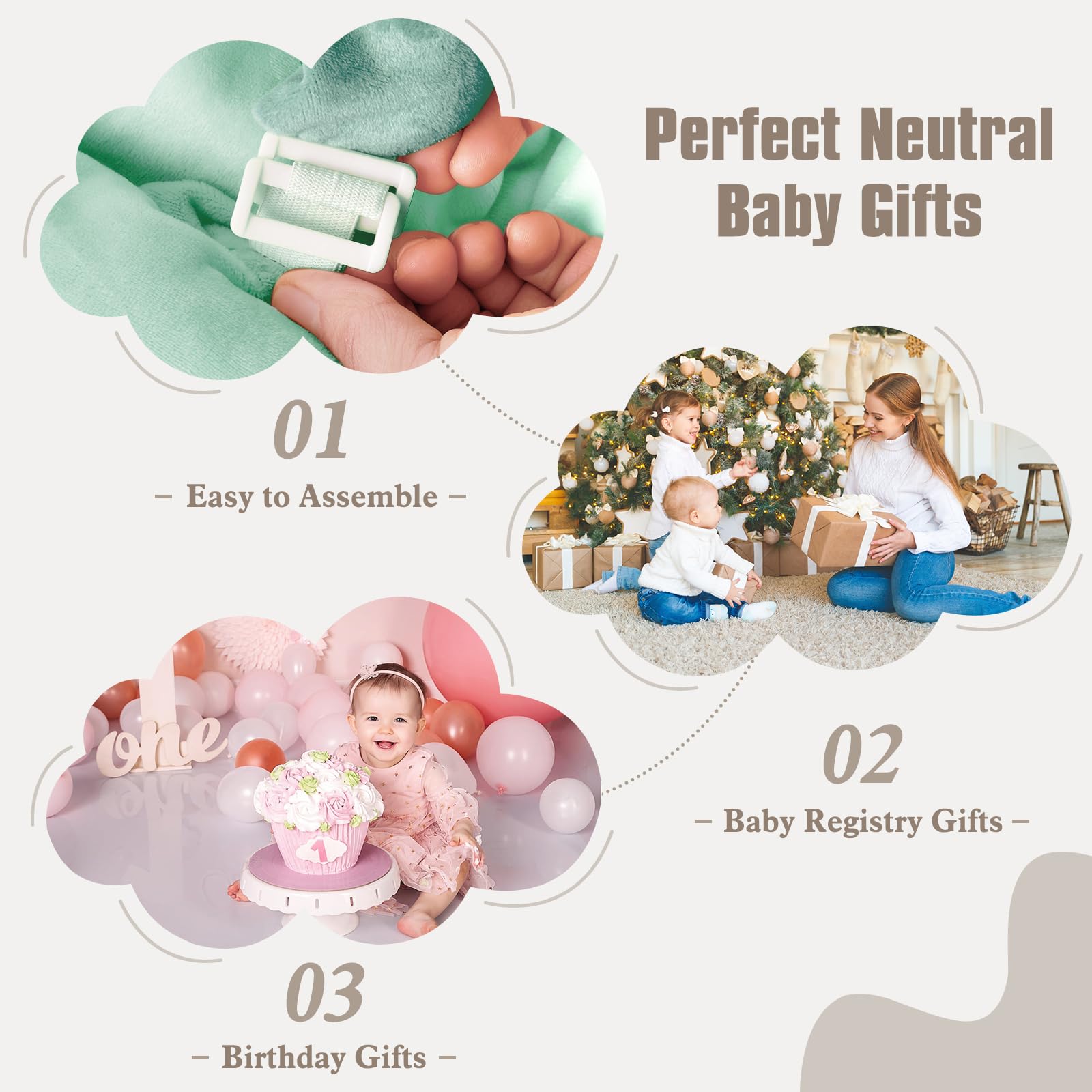 Foryoomi gift-ready nursery essential for newborns and toddlers