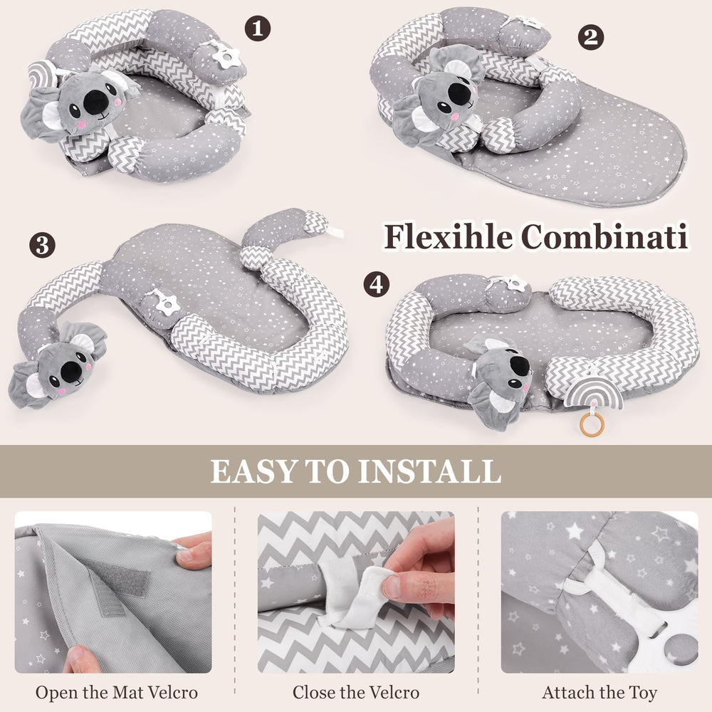 Foryoomi Koala C-shape seat assembly for secure support