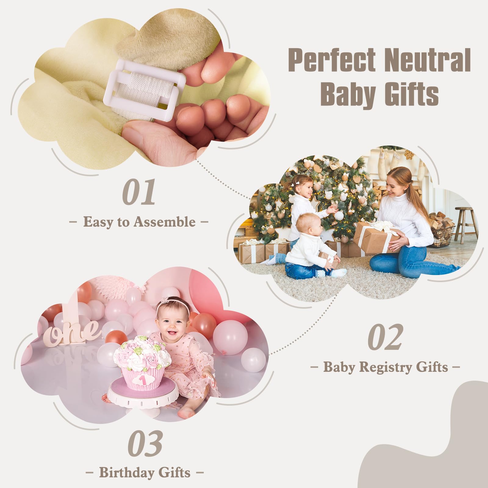 Foryoomi newborn-to-toddler gift elevates nursery with functional style.