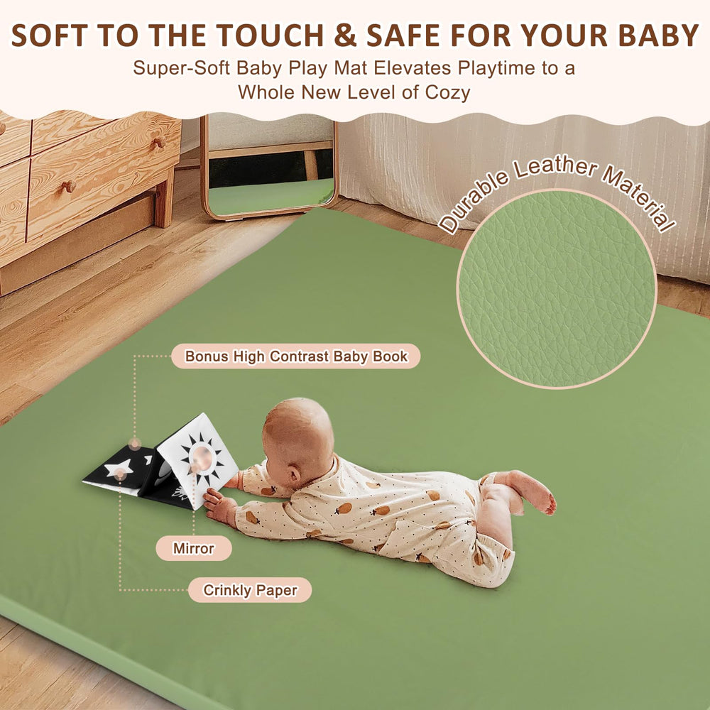 Foryoomi play mat in nursery and living room for versatile use