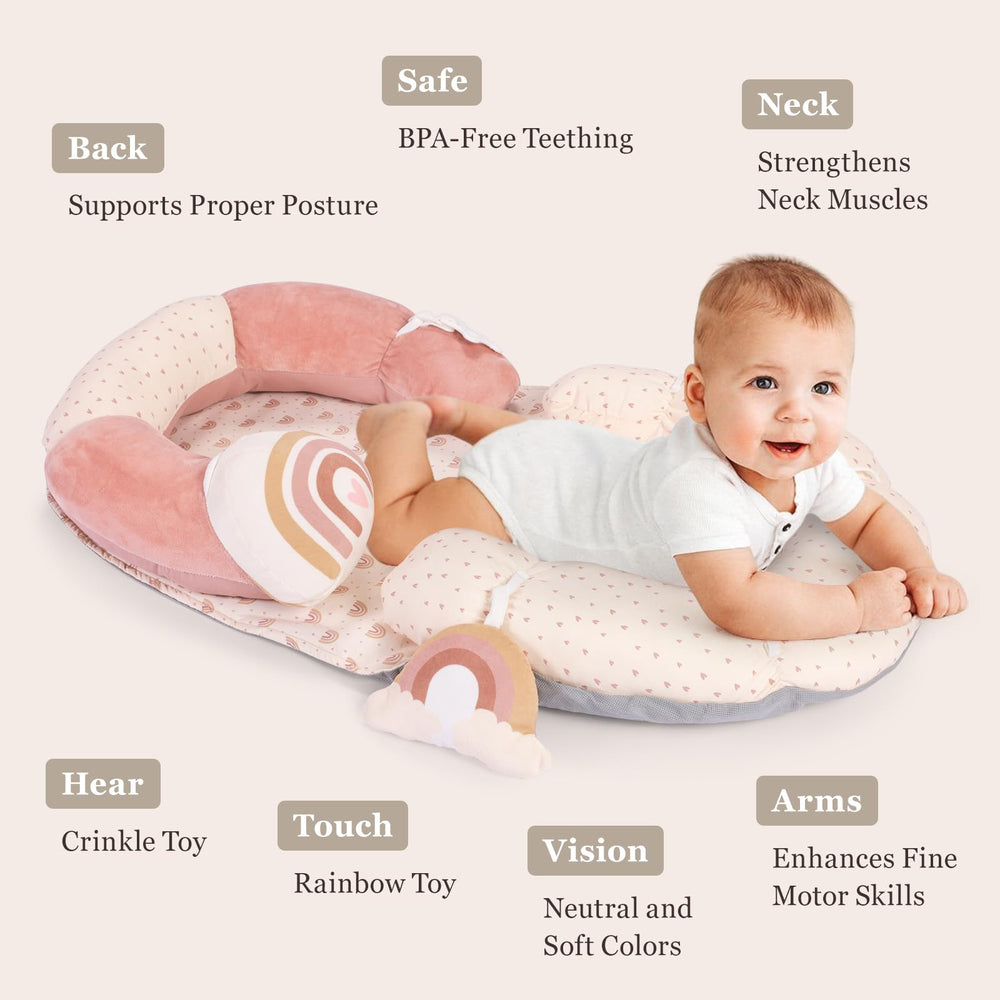 Foryoomi push toys promote reaching and grasping during play
