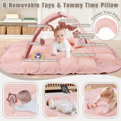 Foryoomi detachable sensory toys invite touch with textures and sounds