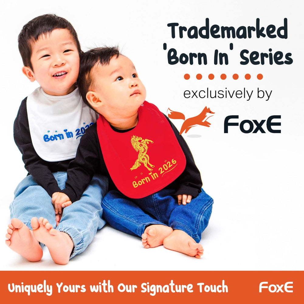 FoxE Year of the Horse color palette in red and gold appeals to both genders.