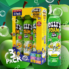 FOZZI'S Groovy Green spray-trigger close-up highlights easy spray for creative water play.
