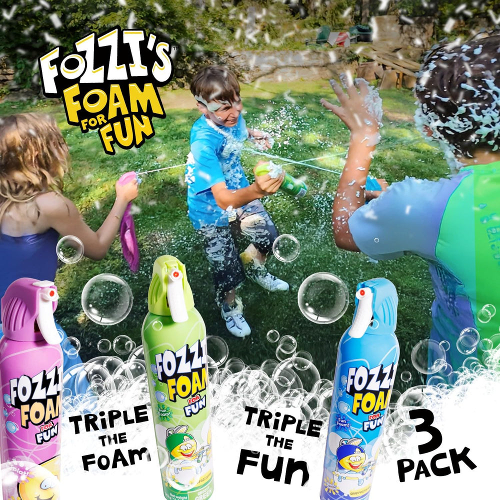 FOZZI'S mixed bath foam spray with apple scent for imaginative baths