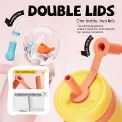 FragrantGarden water bottle with handle for easy carrying
