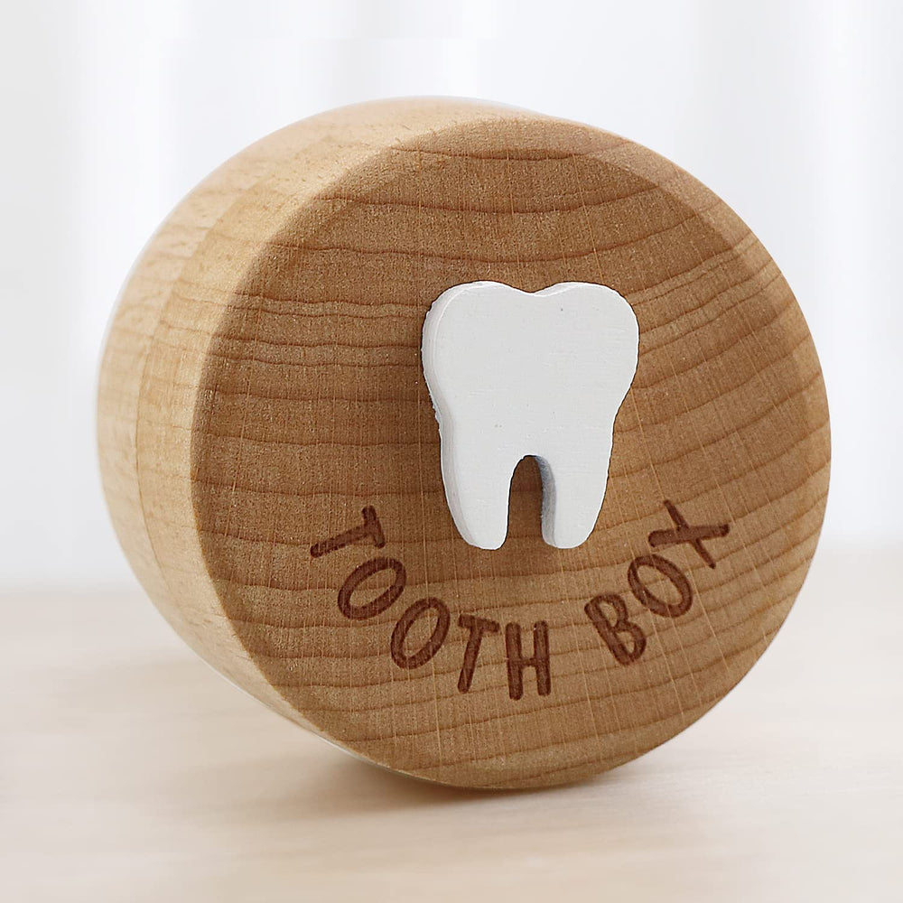 Free-Space Tooth Fairy Box intricate lid pattern adds charm for keepsakes.
