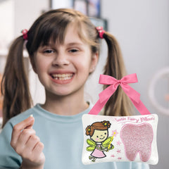 free-space Tooth Fairy Pillow crafted from durable canvas for lasting play.