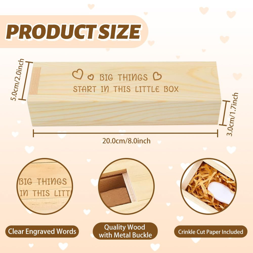 Freebloss pine wood keepsake box close-up highlighting sturdy, reusable design.