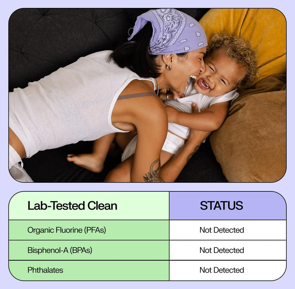 Freestyle BambooTek Diapers Size 4 leak-protection keeps baby dry throughout the day.