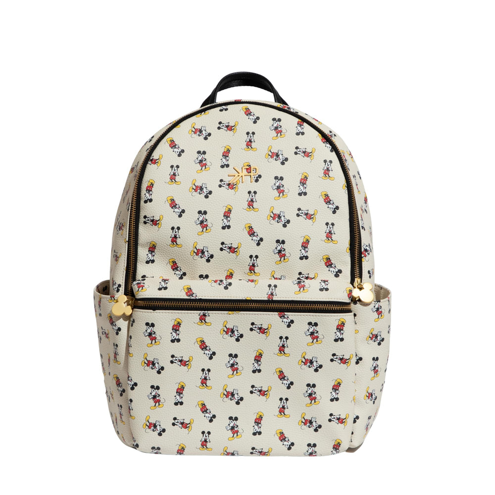 Freshly Picked Mickey Retro backpack front view for easy daily use and durability.