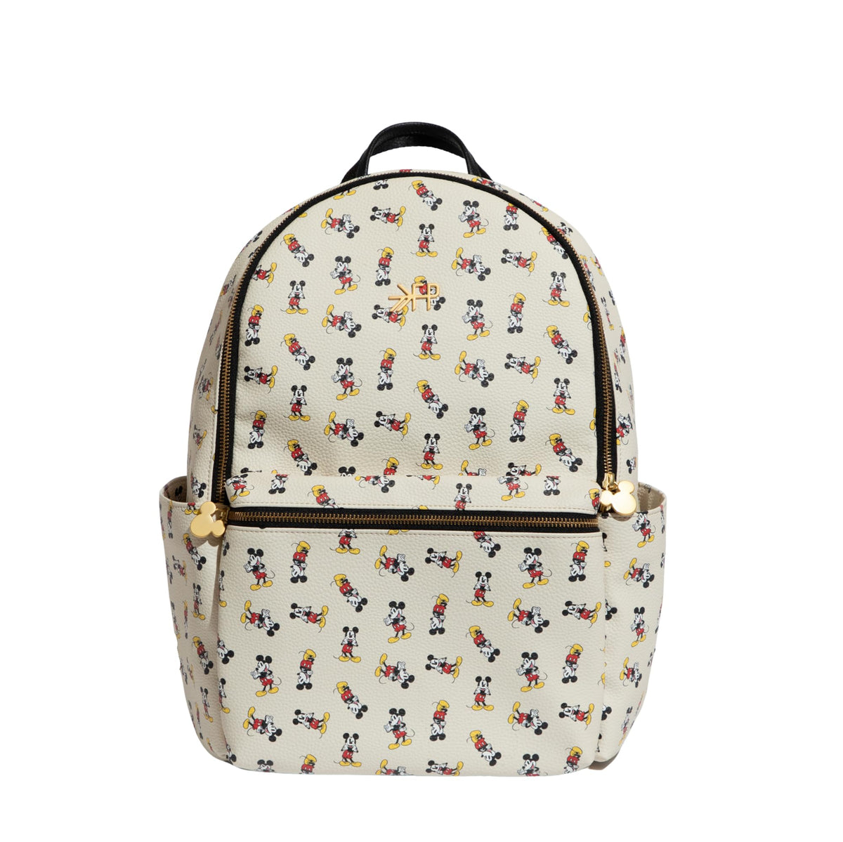 Freshly Picked Mickey Retro backpack front view for easy daily use and durability.