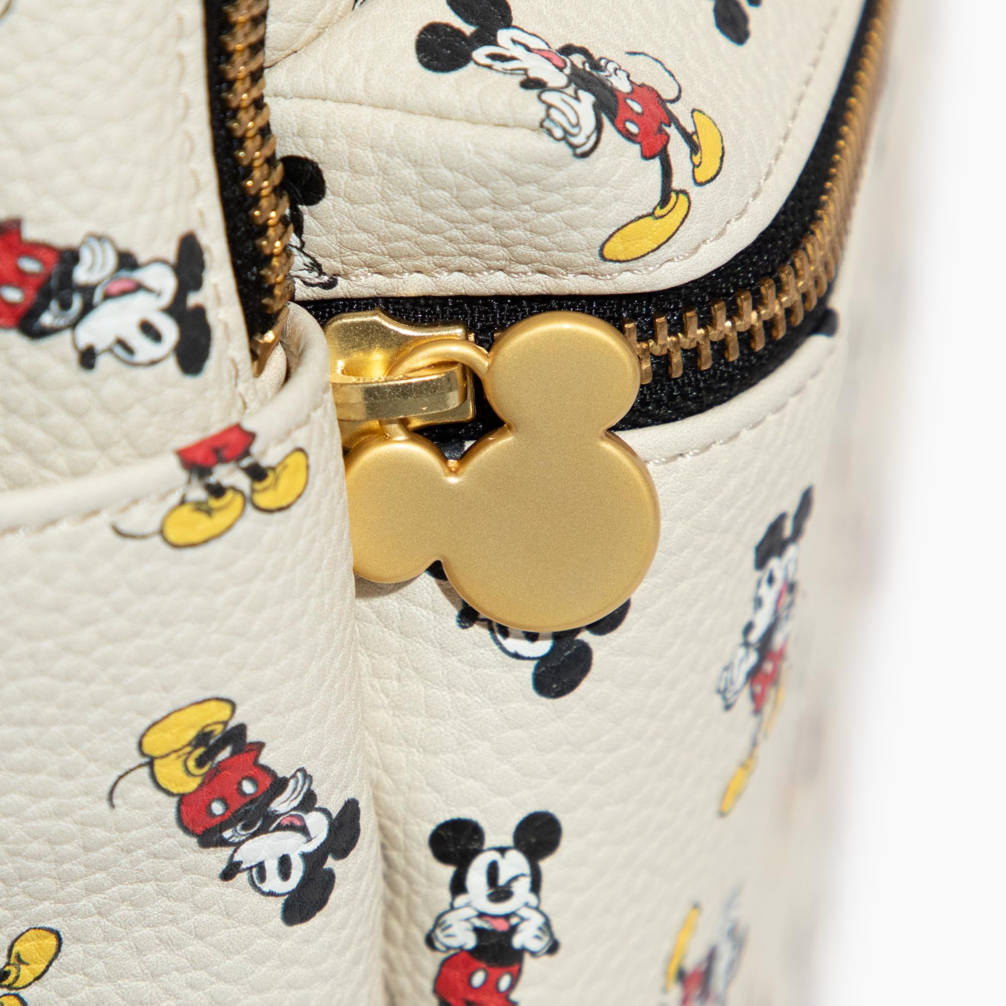 Freshly Picked Mickey Retro material and color palette for timeless family-friendly style.