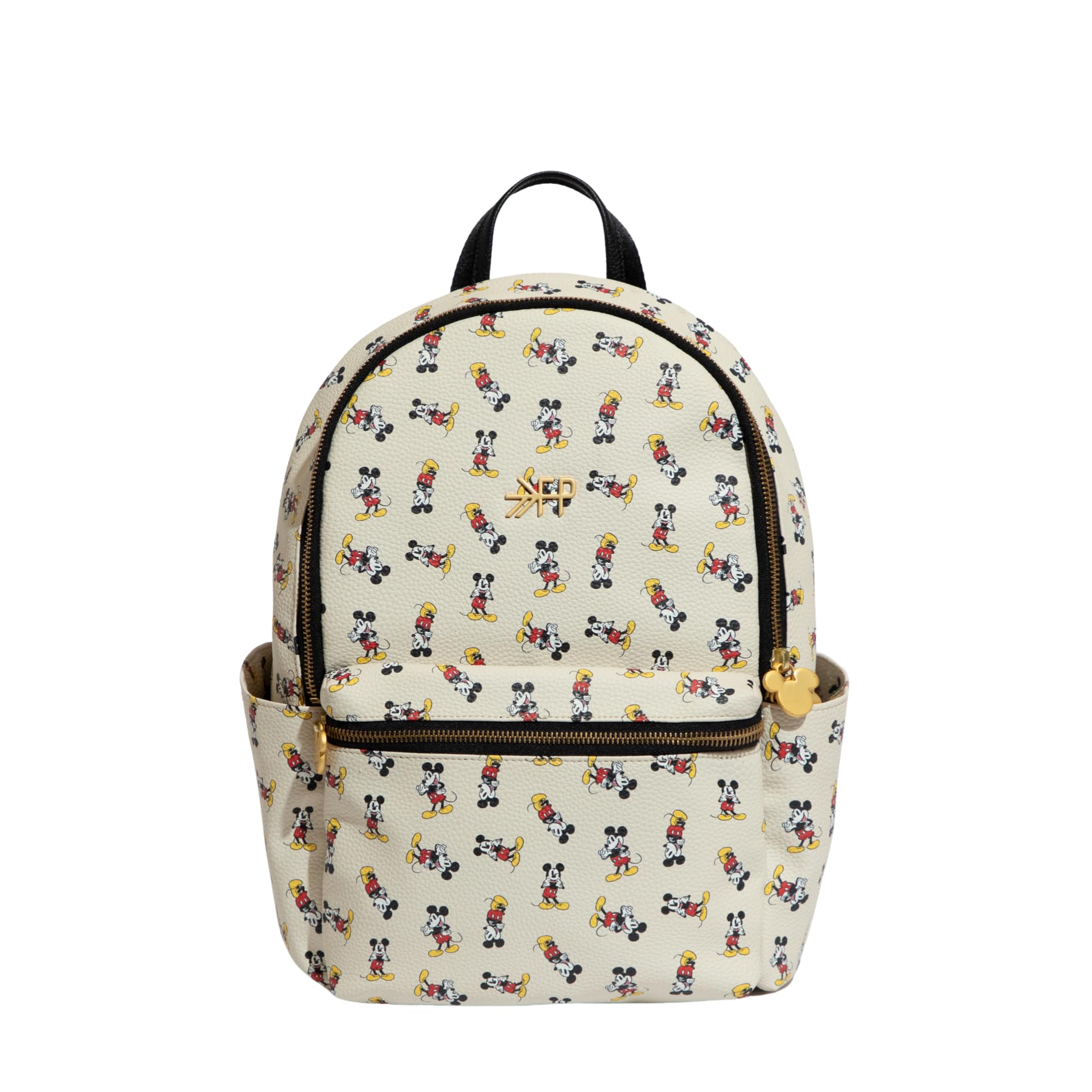 Freshly Picked Disney Retro Mickey front view, compact diaper bag ready for daily outings.