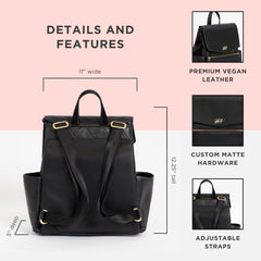 Inside Freshly Picked Mini Classic showing interior organization and mesh pockets