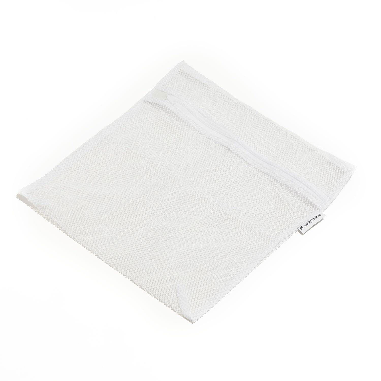 Freshly Picked swaddle blanket Sage Windowpane mesh bag included for easy washing