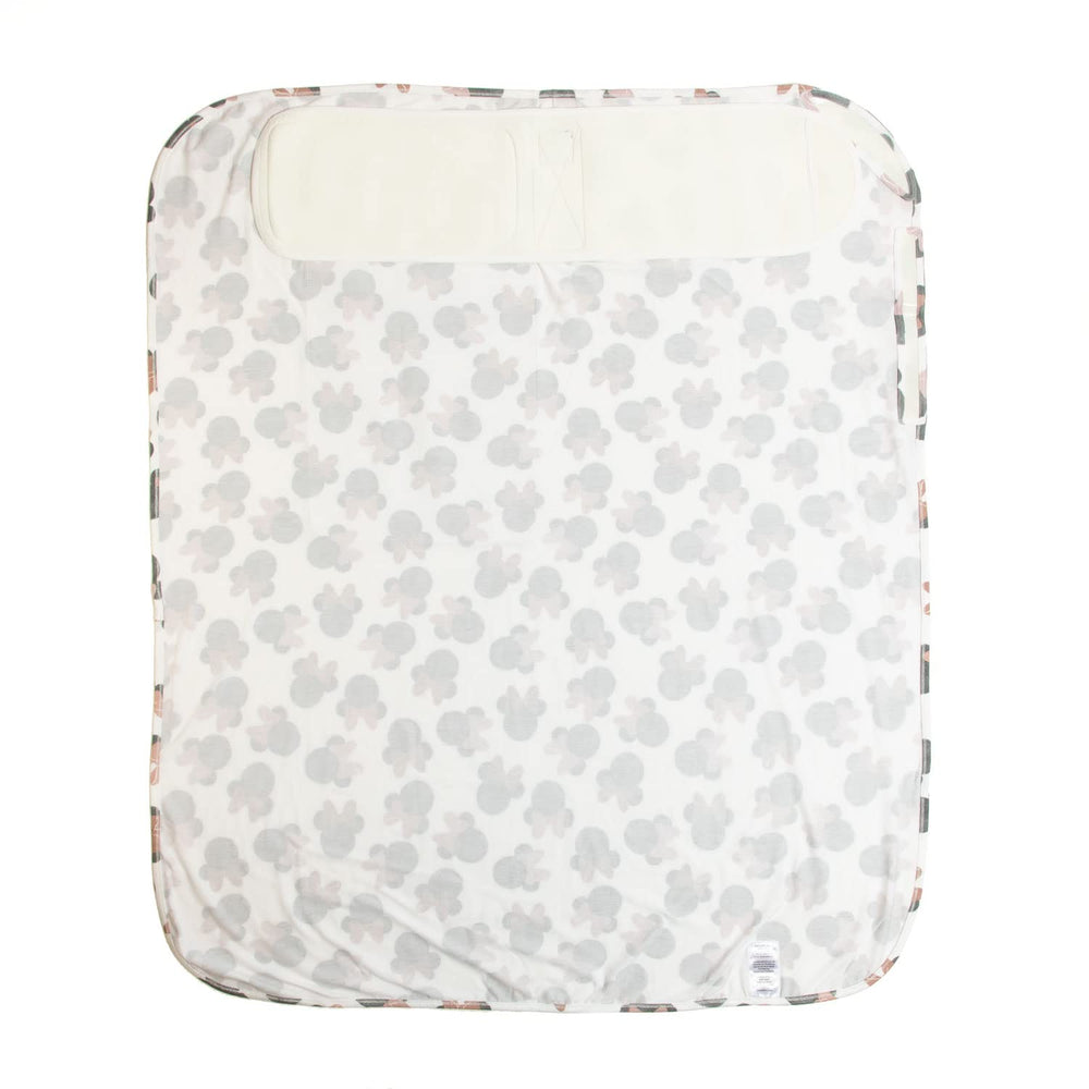 Machine washable swaddle with included mesh bag for easy cleaning