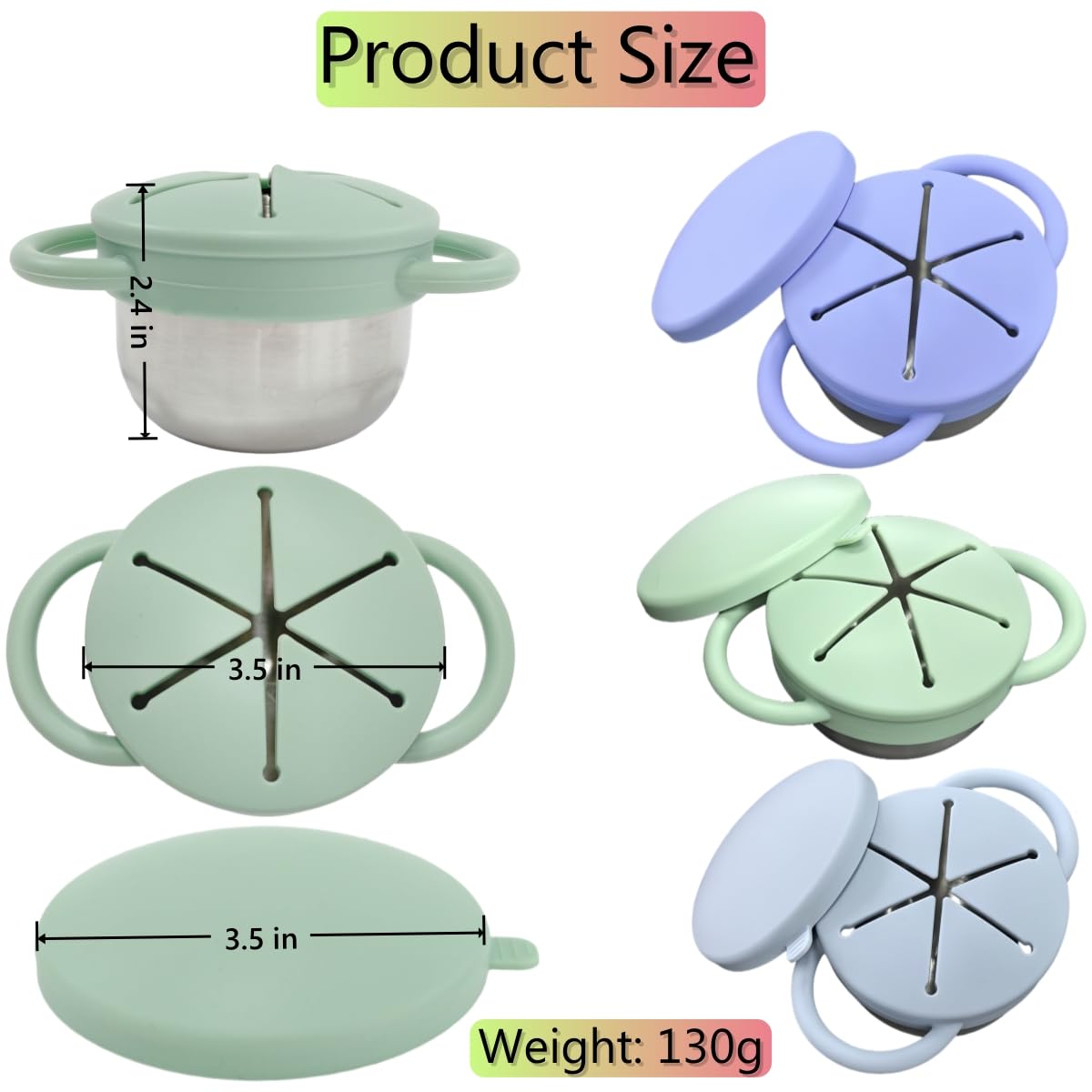 Frezonika 3-pack 9 oz cups offer convenient snack portions for puffs, fruit, crackers.