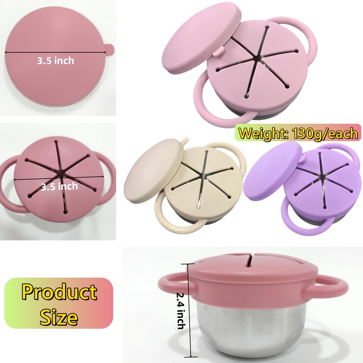 Frezonika 9-ounce snack cups dishwasher-safe, easy cleaning after busy days