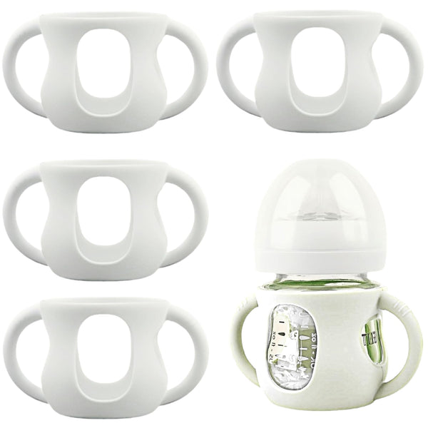 Frezonika Avent 4oz silicone sleeve secures the bottle for drop protection.