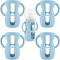 Frezonika silicone sleeve for Avent glass bottle provides drop protection for 8oz bottles.