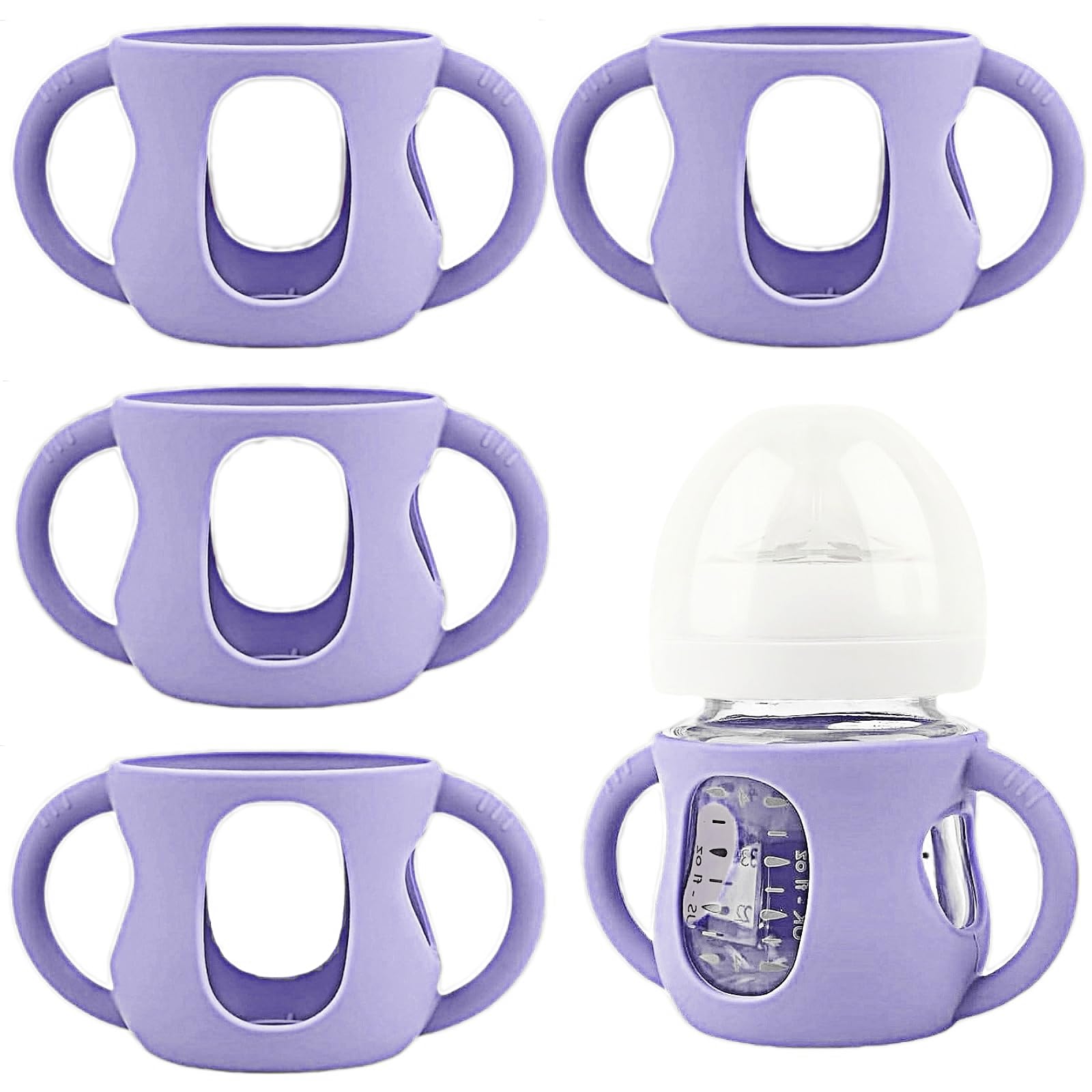 Frezonika Advent silicone sleeve close-up emphasizing soft grip and bottle protection.