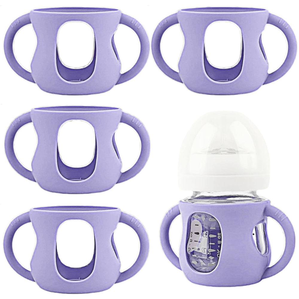 Frezonika Advent silicone sleeve close-up emphasizing soft grip and bottle protection.