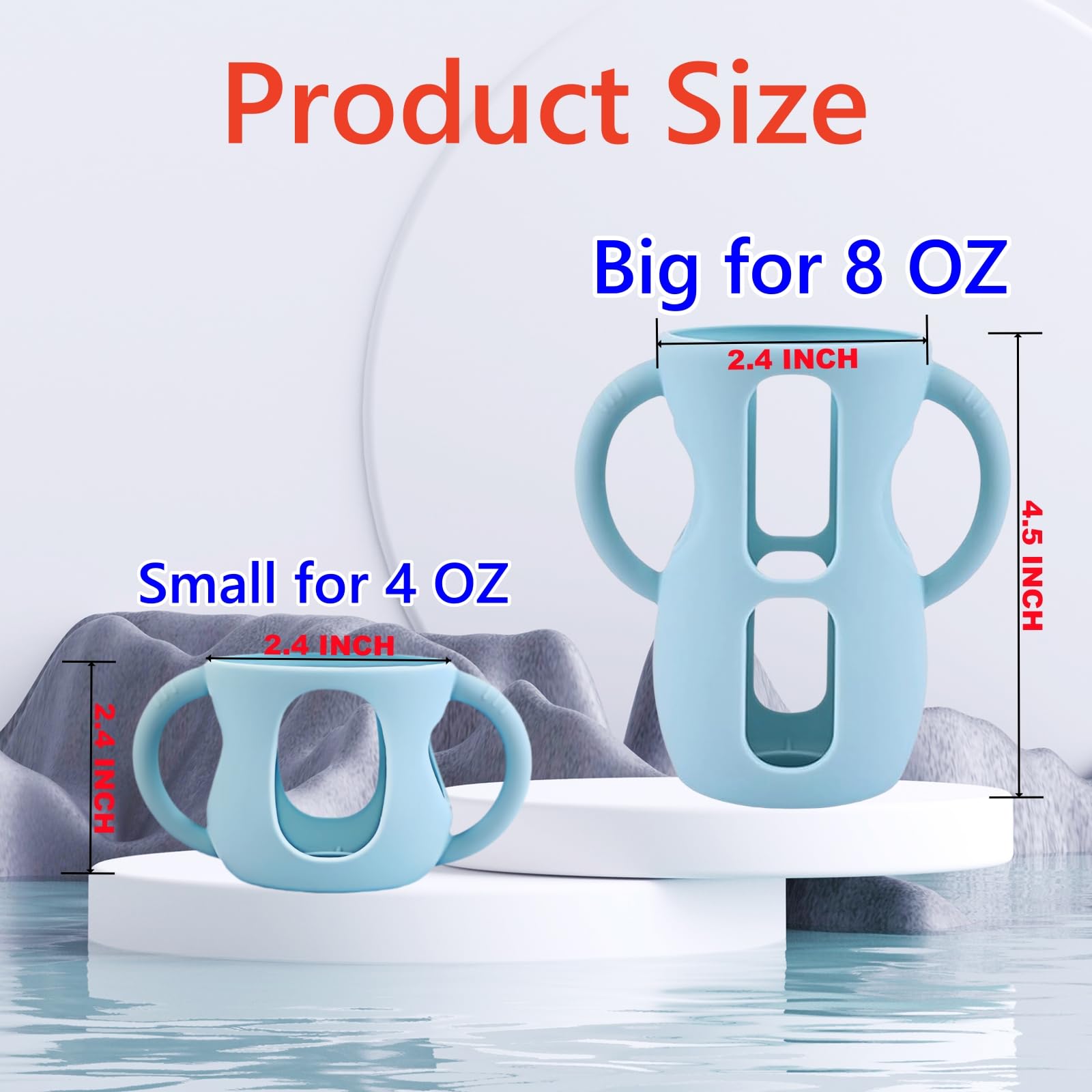 Frezonika Avent sleeve reduces clinking noise.