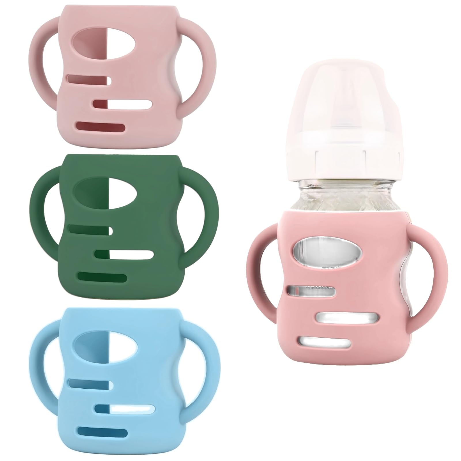 Frezonika bottle sleeve fits Dr Brown wide-neck 5oz bottles for a secure grip.