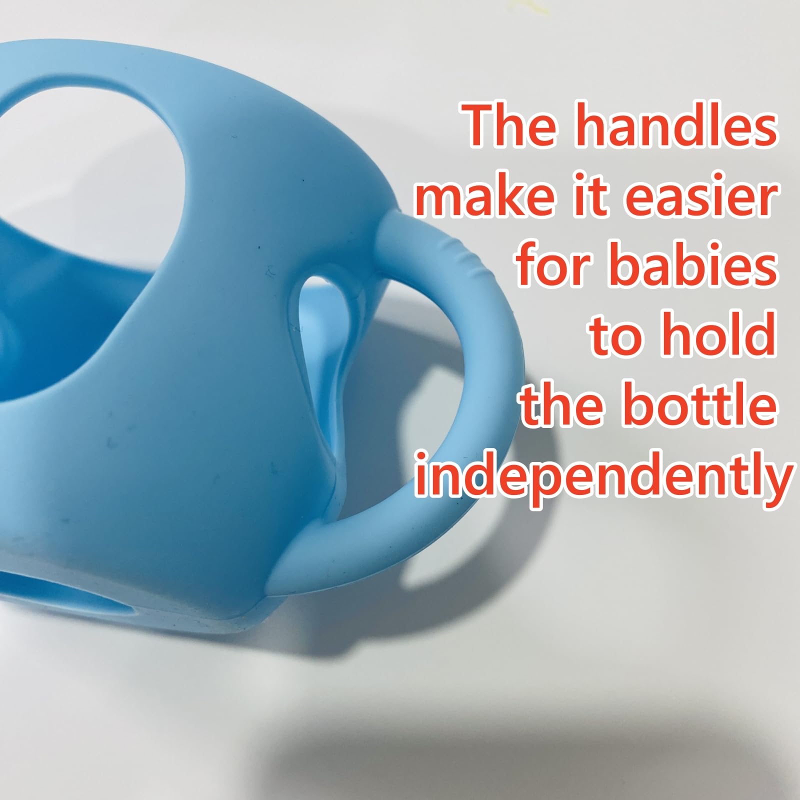 Non-toxic silicone provides safe baby use.