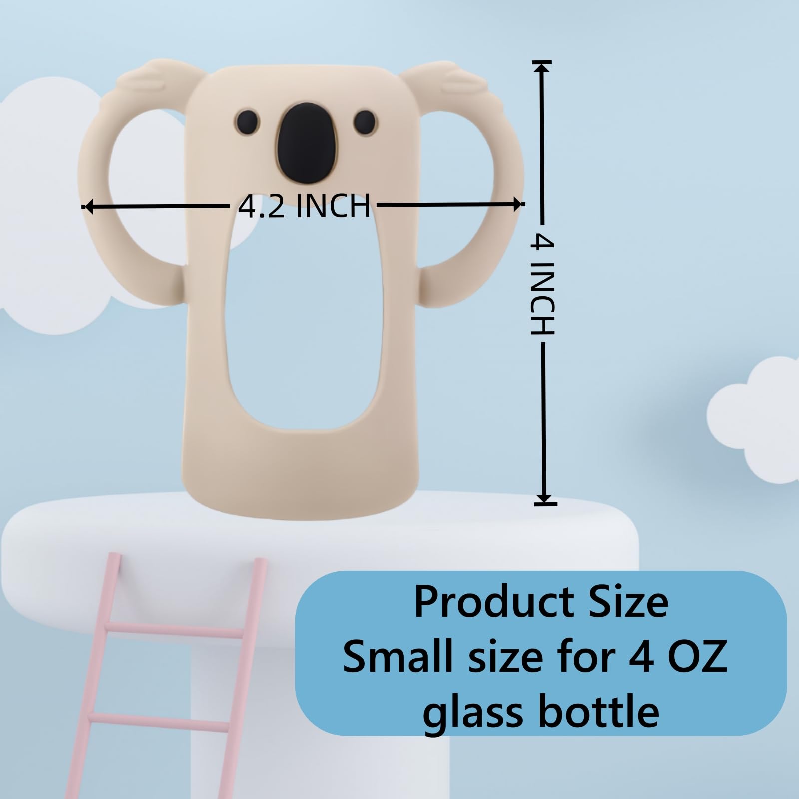 Frezonika insulated sleeve helps maintain warmth during feeds.