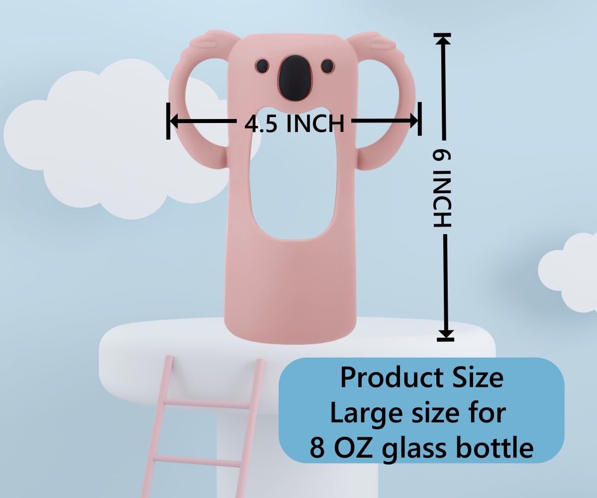 Frezonika koala sleeve compatibility for narrow 4 oz and 8 oz bottles keeps feeding simple