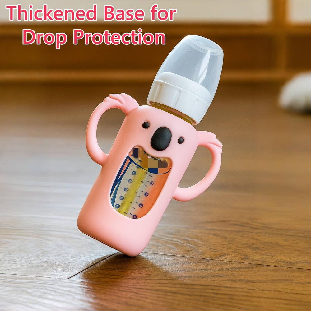 Frezonika koala sleeve thick base cushions impact on glass bottles.