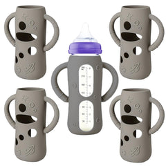 Frezonika silicone sleeve for Lansinoh 8oz bottle provides secure fit and extra protection.