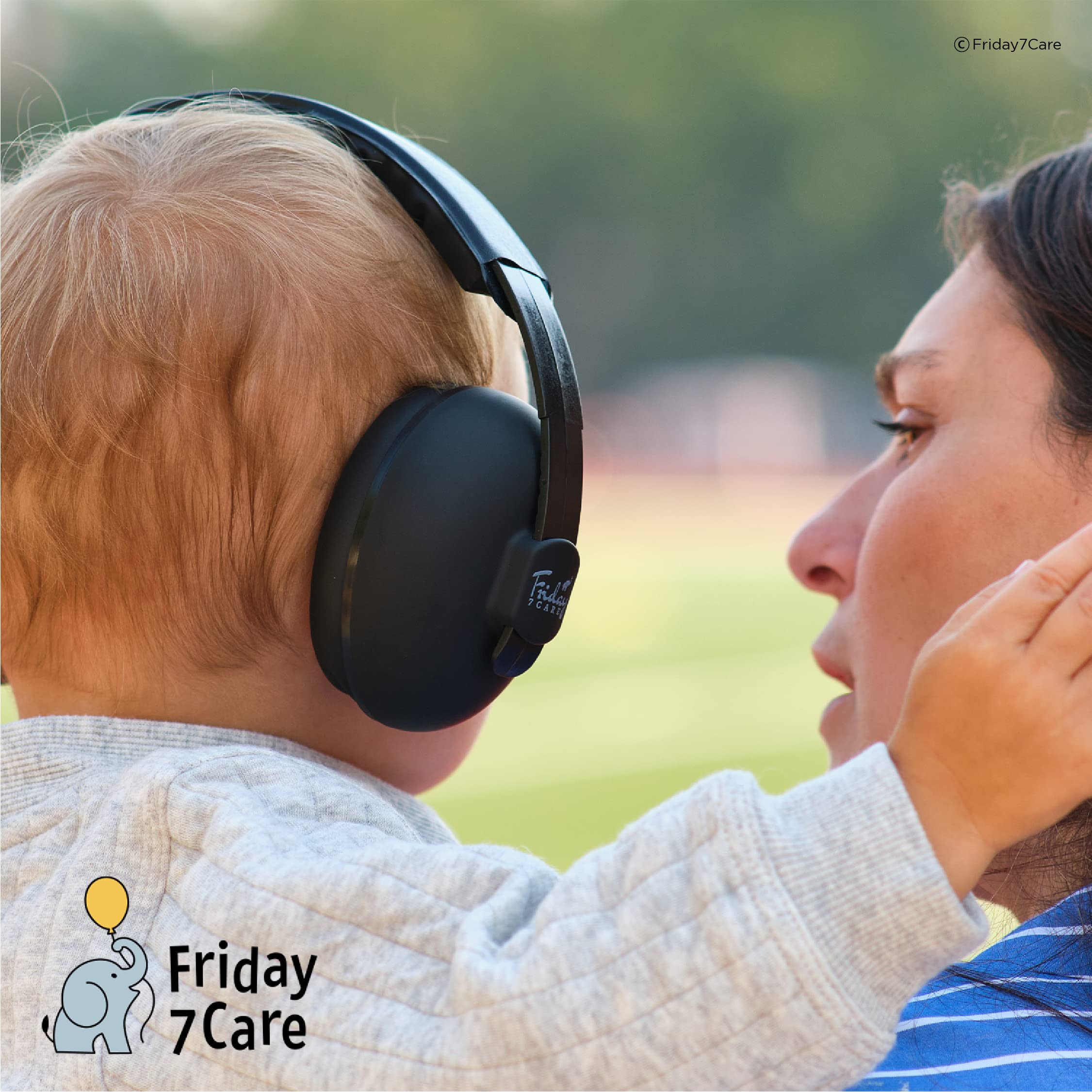 Friday 7Care headphones used at concerts and events to shield little ears.