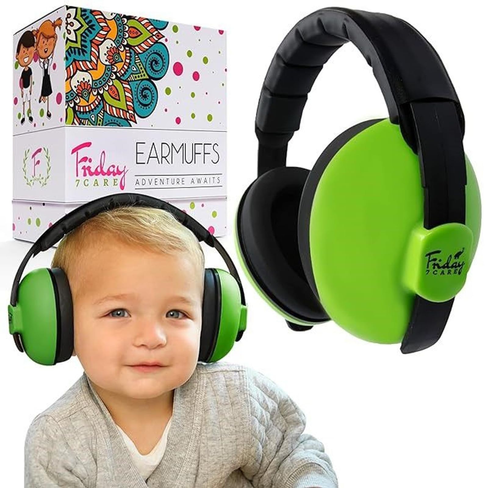 Friday 7Care baby ear protection makes a thoughtful baby shower gift.