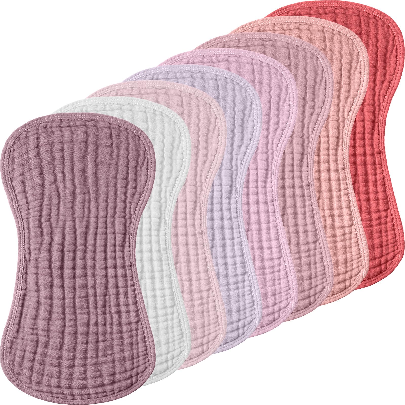 Frienda baby burp cloths suitable for machine washing for easy care