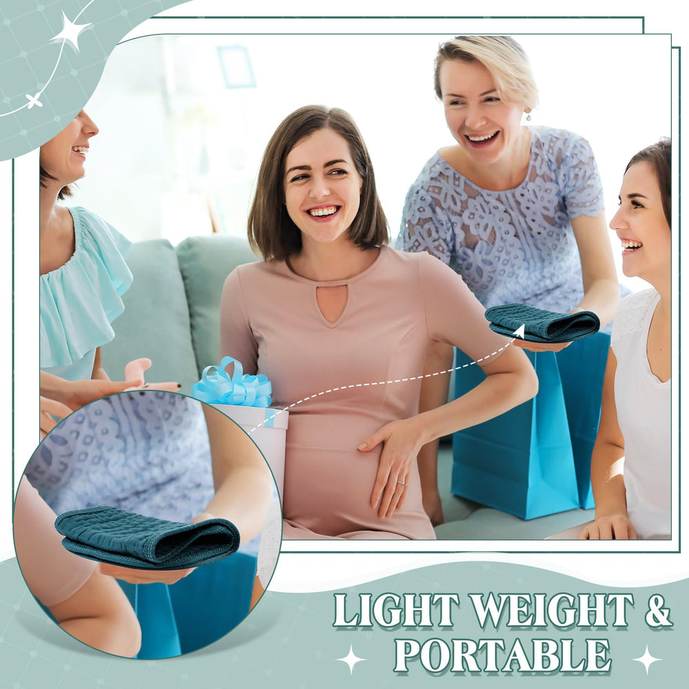Frienda color pack helps protect outfits during feeding and burping.