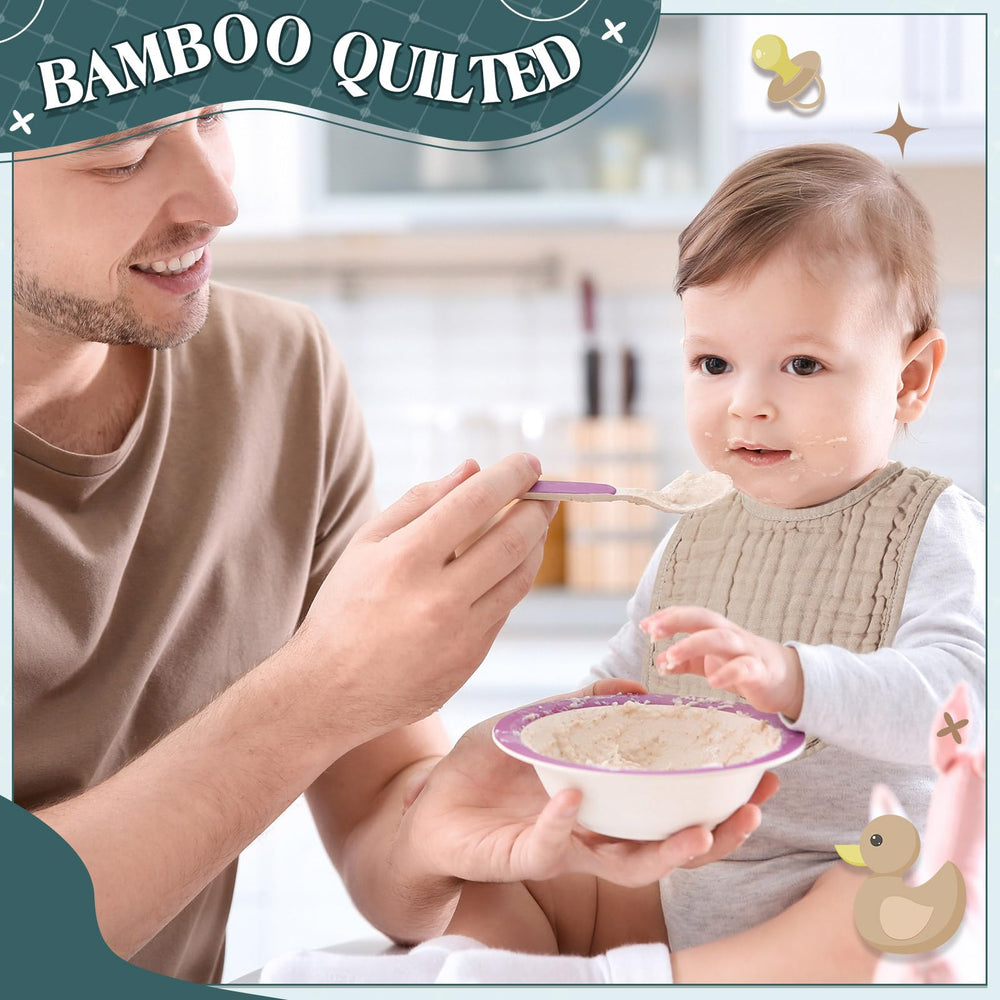Frienda bandana bibs teething style doubles as bibs and burp cloths.