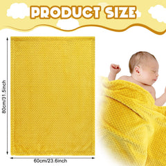 Four-pack Frienda blankets in varied colors for daily use and changes.