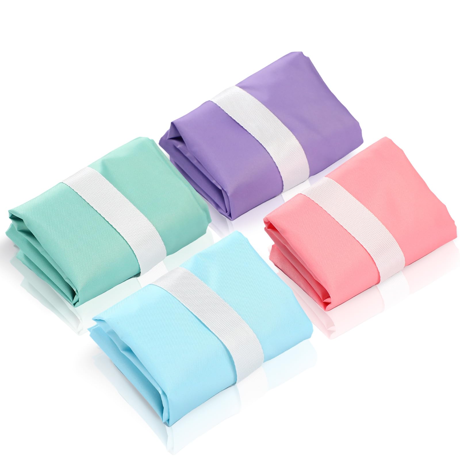 Frienda Macaron double-zipper with handle demonstrated for easy carrying and wet/dry separation.