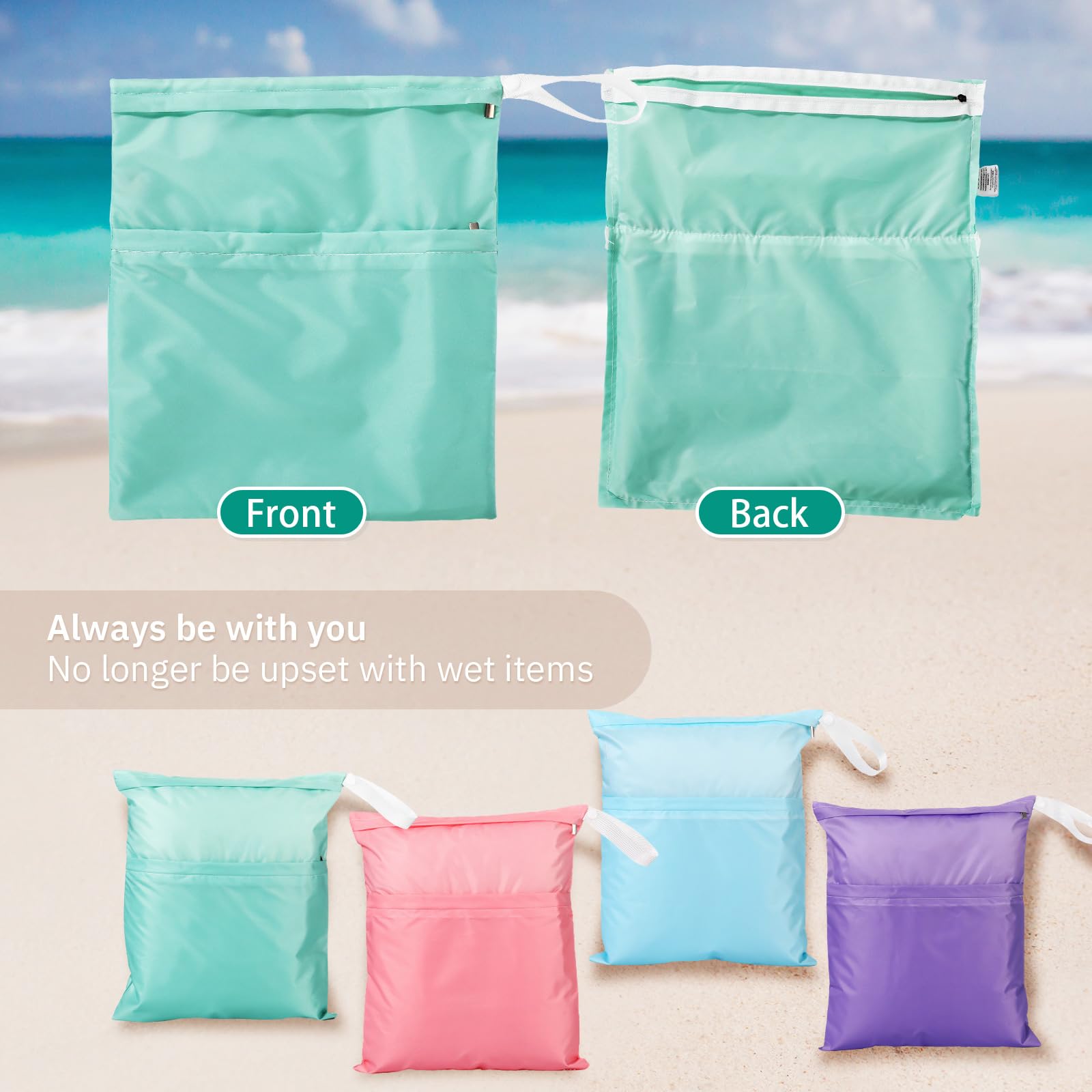 Frienda Macaron in-use setup shows organized bags during travel.