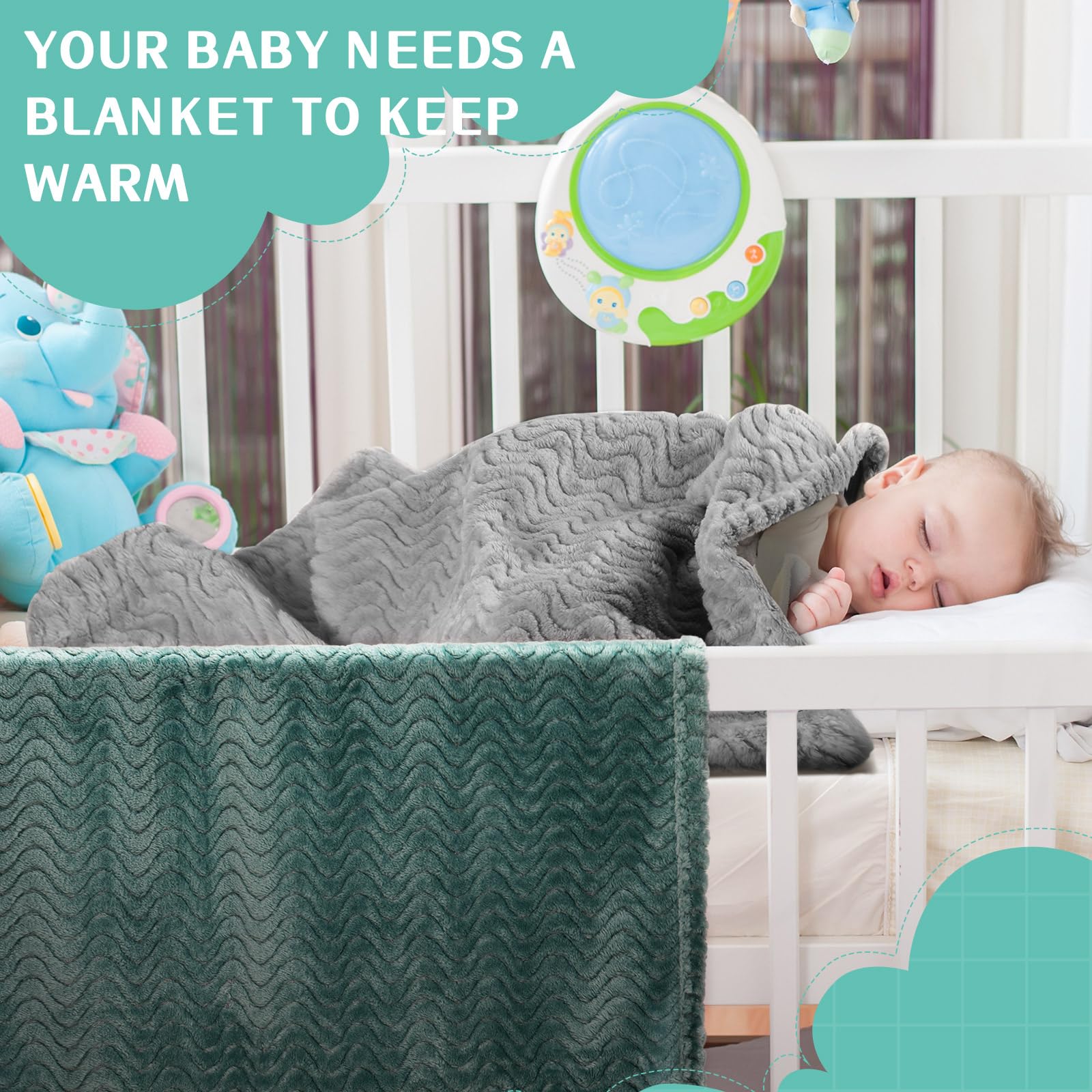 Frienda machine-washable blanket ready for easy daily care.