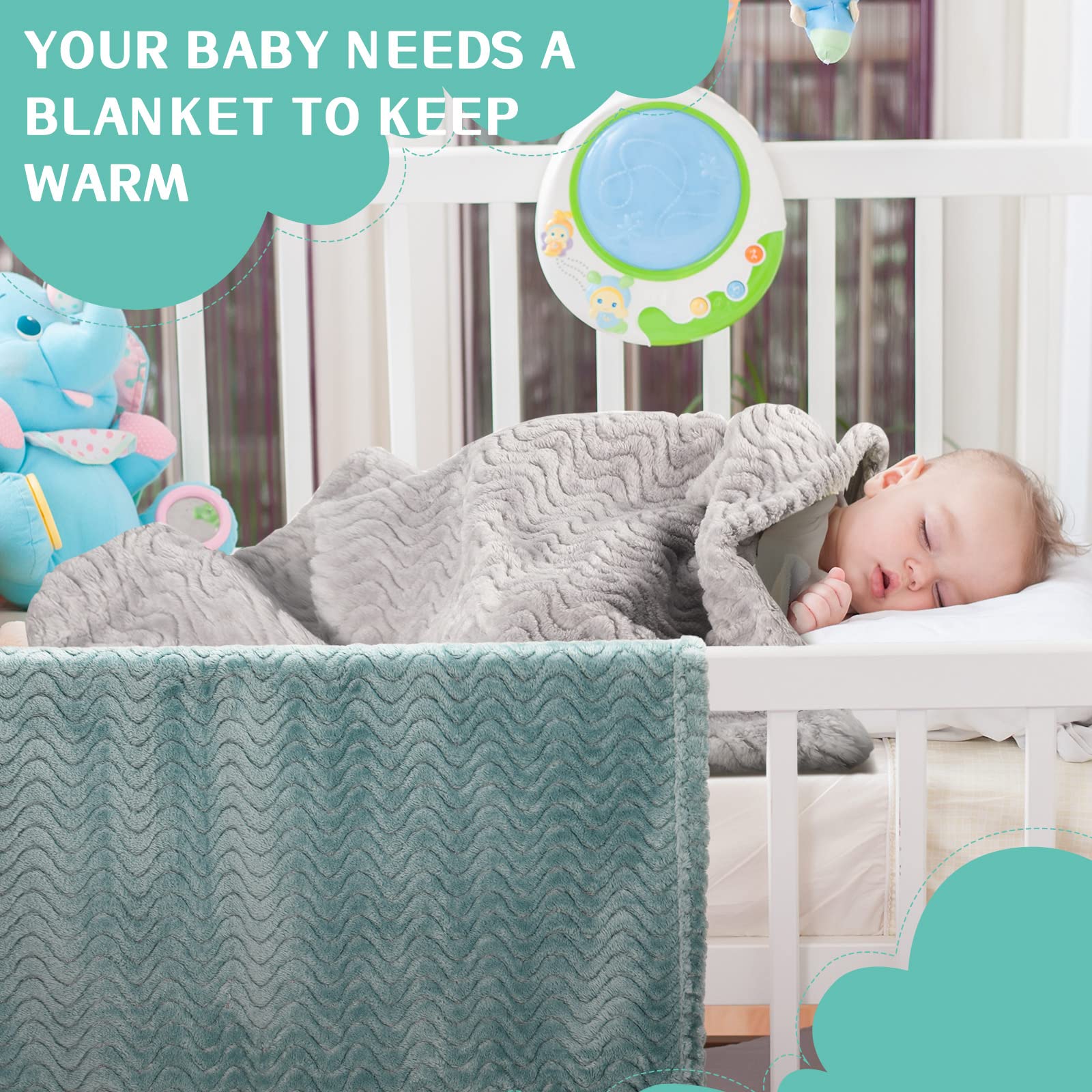Frienda soft flannel blanket folds neatly for storage