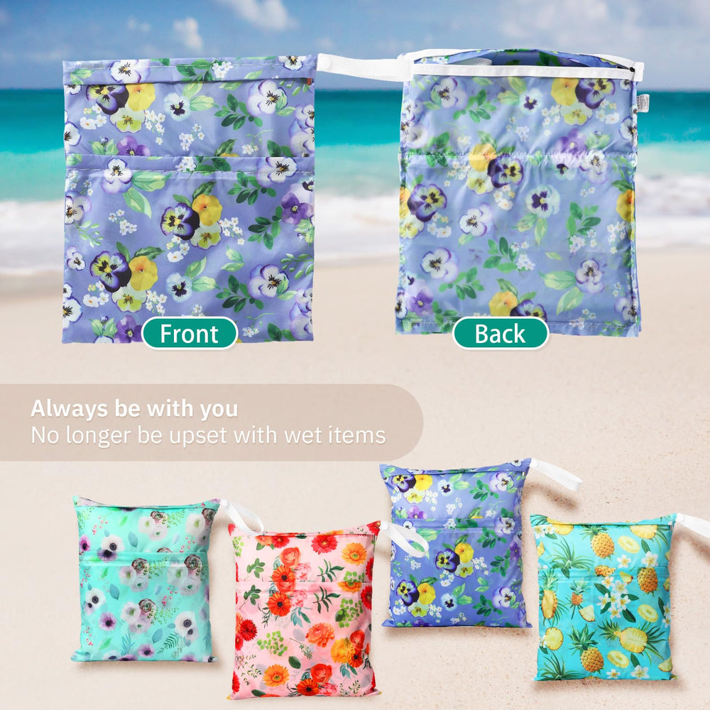 Frienda versatile wet-dry bag for diaper, travel, or cosmetics organization.