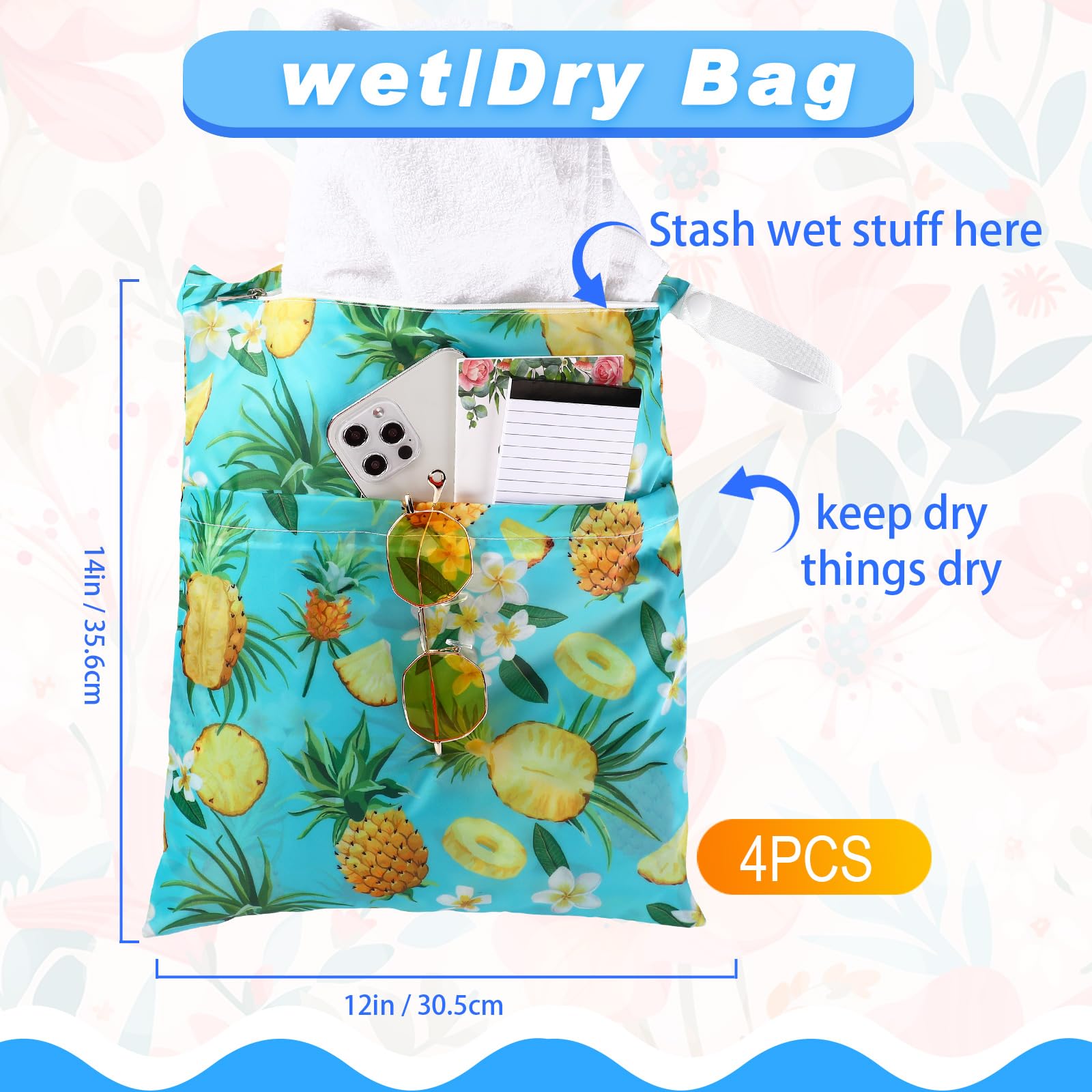 Frienda waterproof material with sealed seams to prevent leaks on the go.