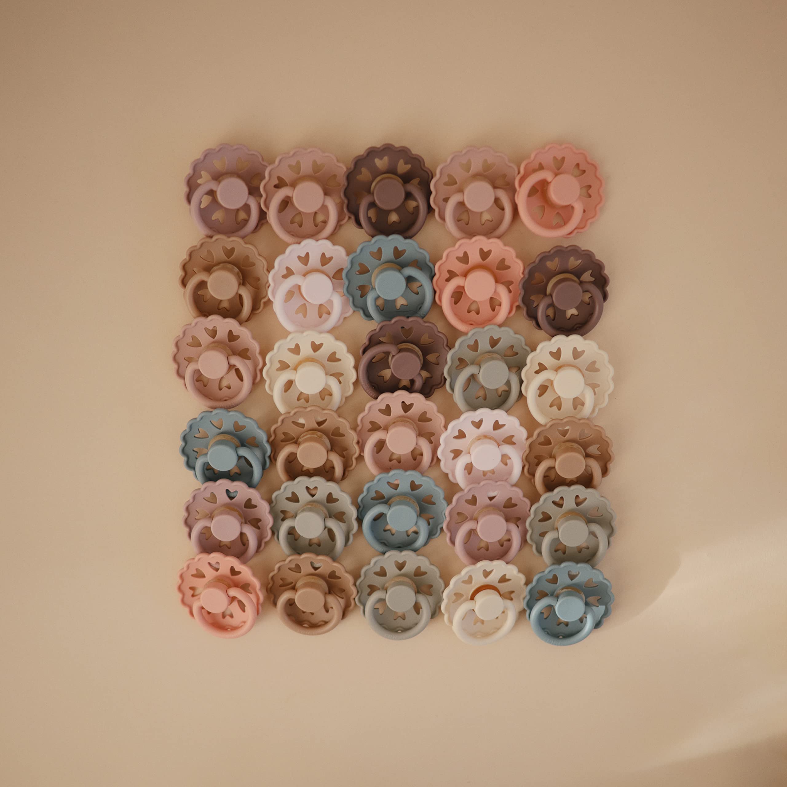 Frigg Andersen Fairytale soft color range image conveys versatile styling for baby essentials.