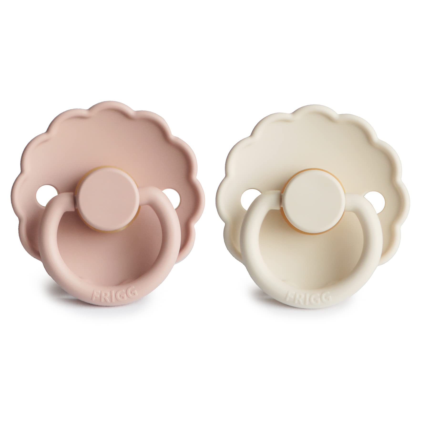 FRIGG Daisy petal design closeup shows gentle aesthetics for baby comfort.