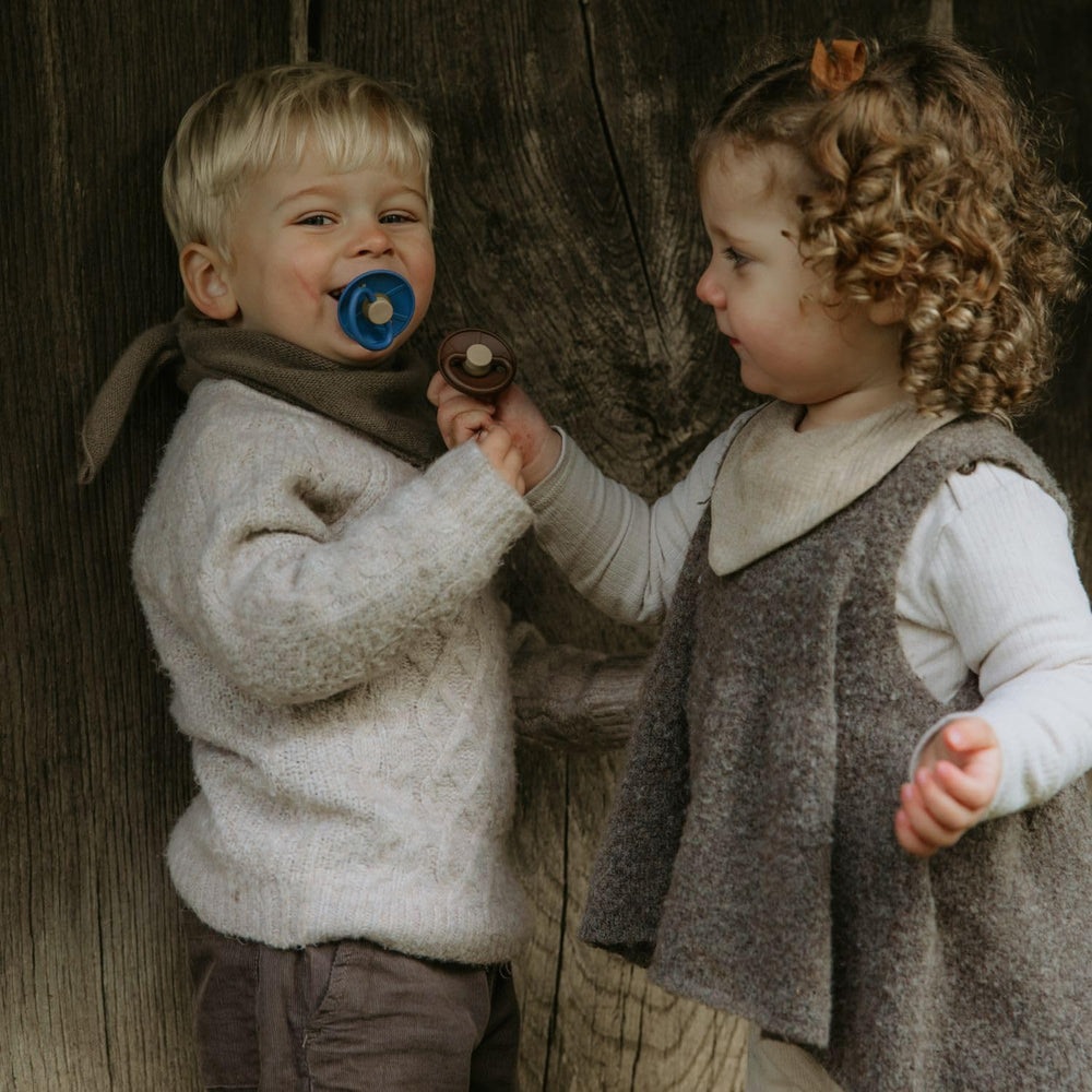 FRIGG Little Viking pacifier BPA-free and family-friendly
